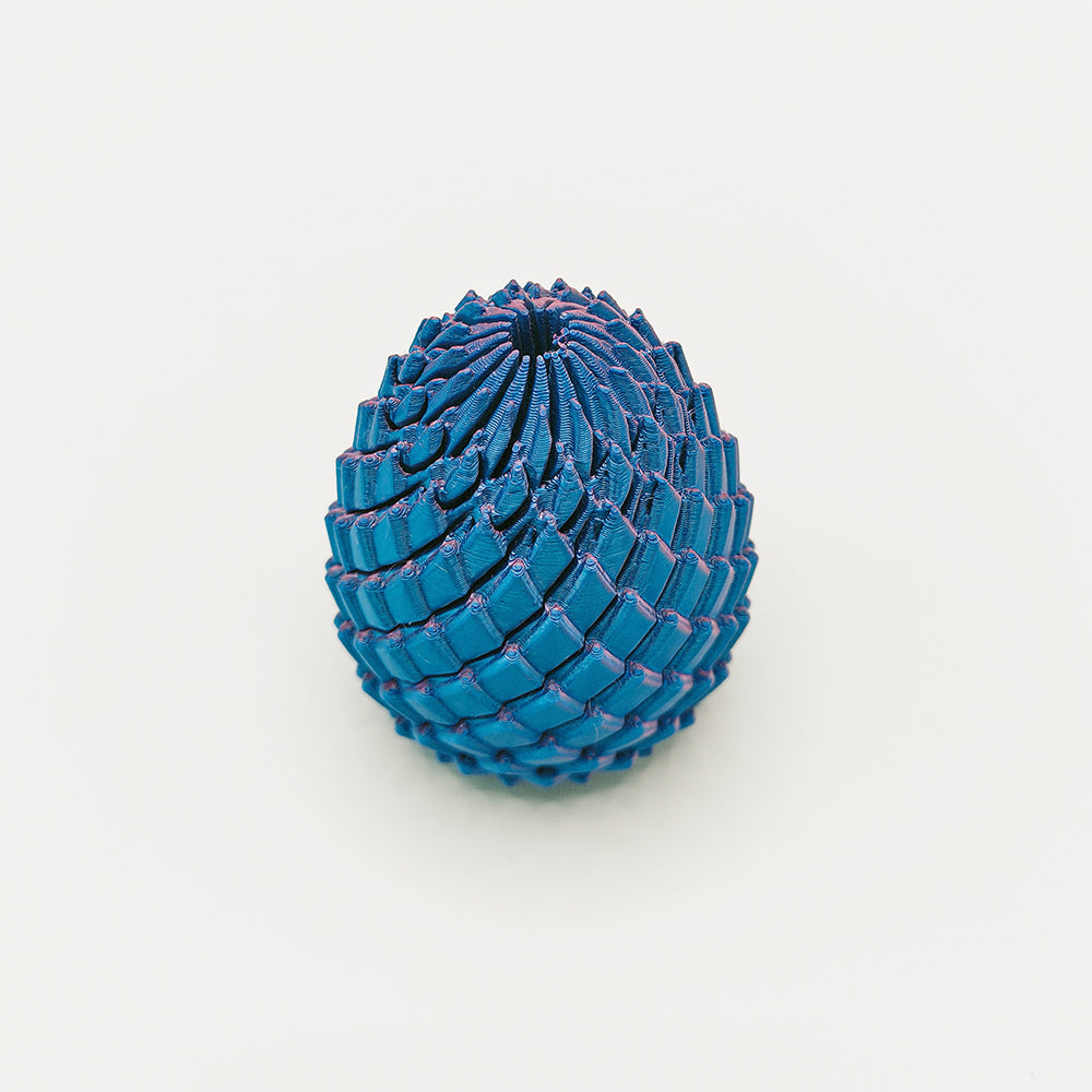 New 3D Printed Twisty Dragon Egg Rotating Slime Fun and Creative Stress-Relieving Toy Easter Egg Toys