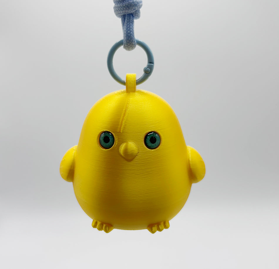 3D Printed Cute Golden Chick Lamp 2026 Pendant Night Light Ambient Light Fashion Keychain Pendant Lamp