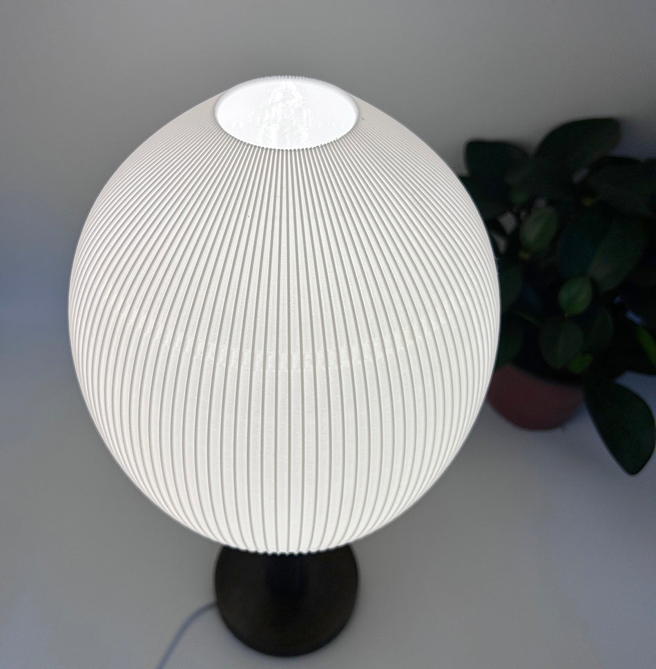 3D Printed Table Lamp, Elegant Table Lamp for Bedroom/Study, Retro Style, Ambient Night Light, USB Powered