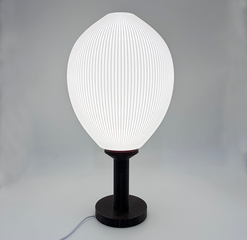 3D Printed Table Lamp, Elegant Table Lamp for Bedroom/Study, Retro Style, Ambient Night Light, USB Powered