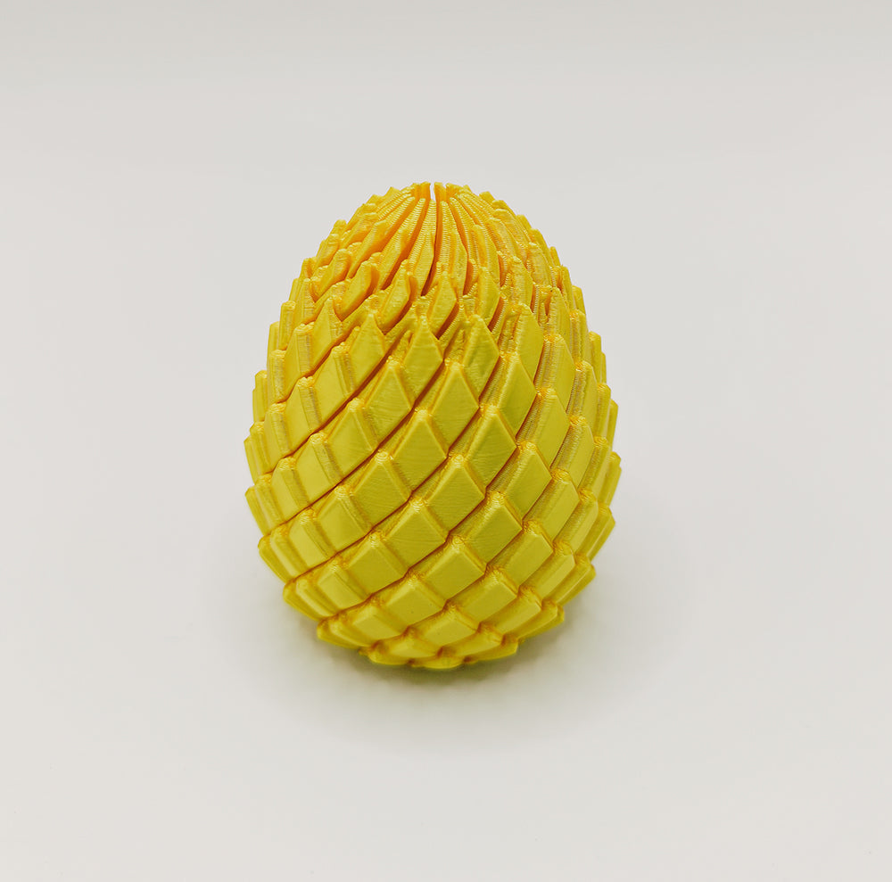 Deformable 3D Printed Slime Ball, Creative Twisting Finger Decompression New Dragon Egg Rotating Transforming Model Toy